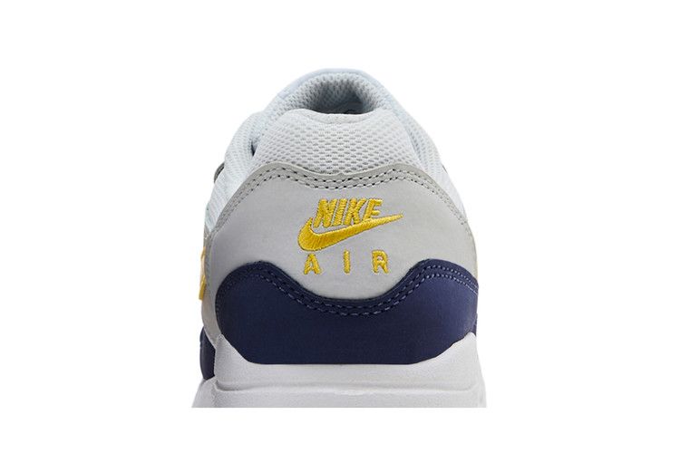 Nike Air Max 1 White Blue Recall Pure Platinum Tour Yellow (GS)