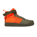 Nike SF Air Force 1 Mid Cargo Khaki Total Crimson