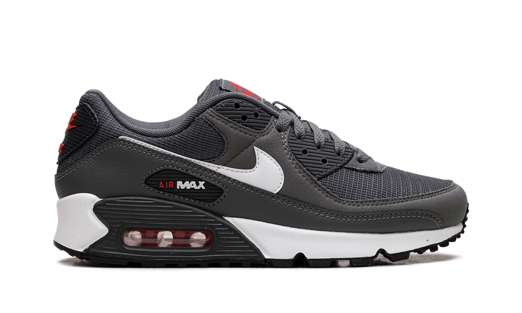 Air Max 90 "Iron Grey University Red"