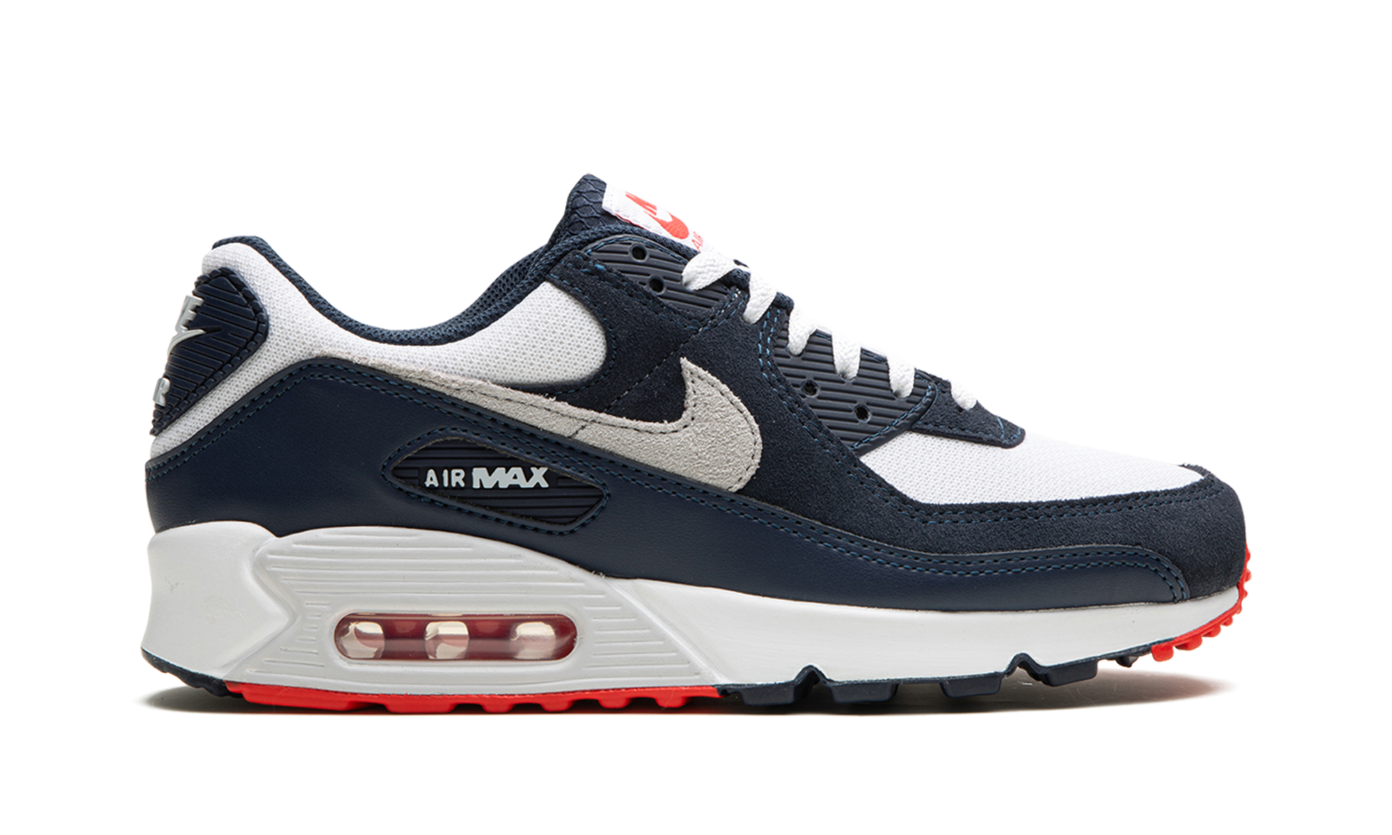 Air Max 90 "Navy / Crimson"