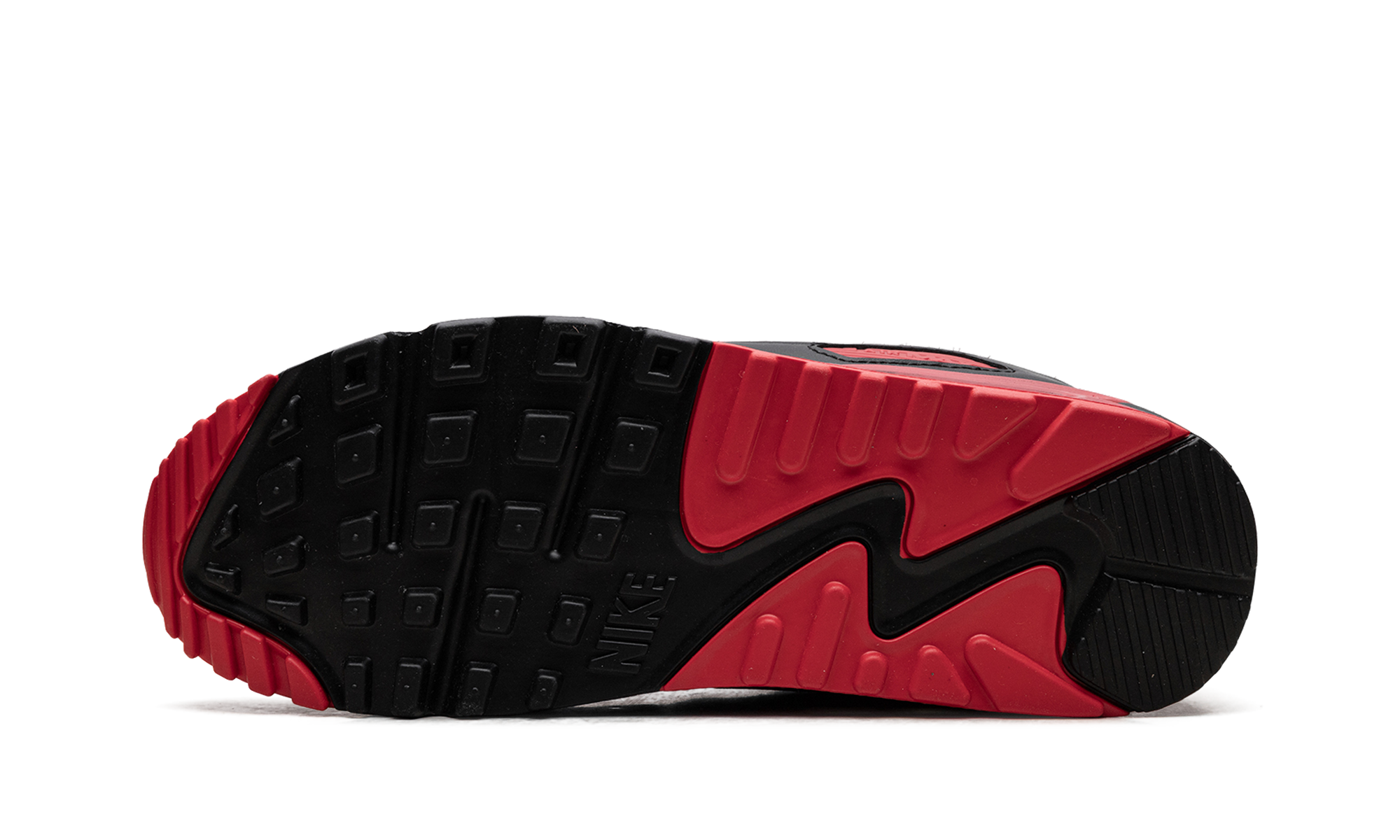 Air Max 90 "Smoke Grey Fire Red"