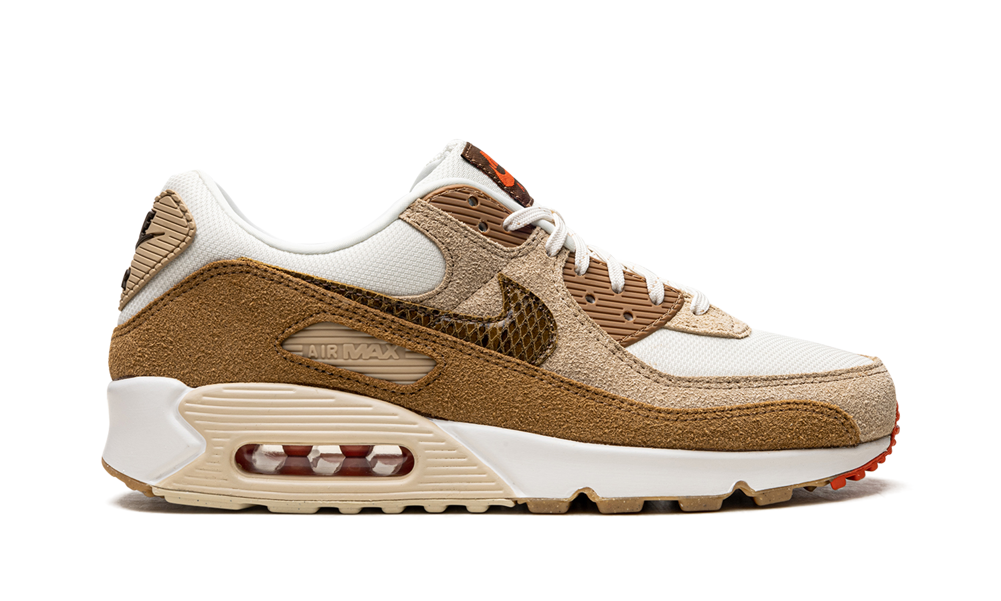 AIR MAX 90 WMNS "Pale Ivory Snakeskin Swoosh"
