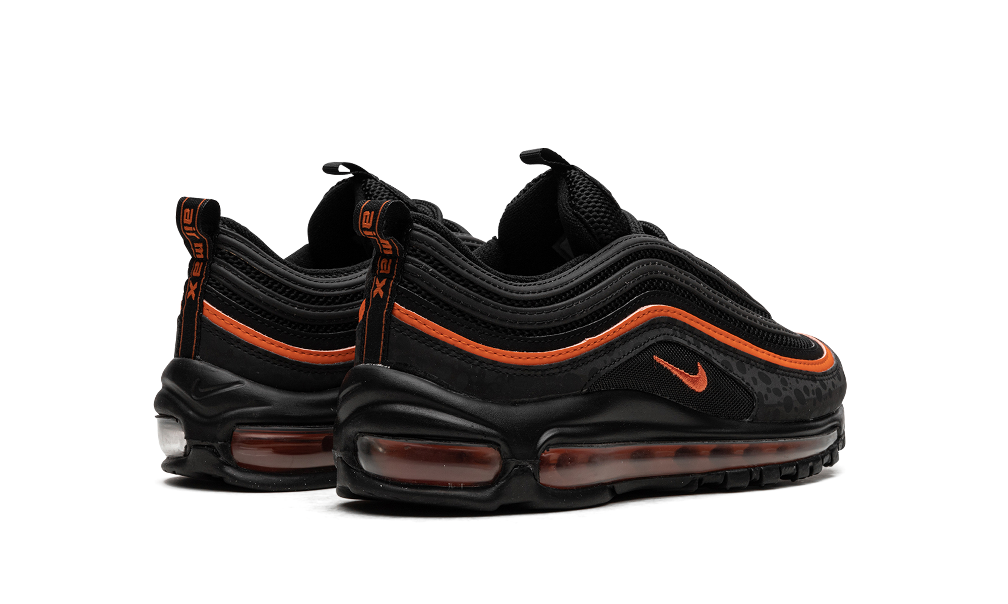 Air Max 97 GS "Black / Safety Orange"