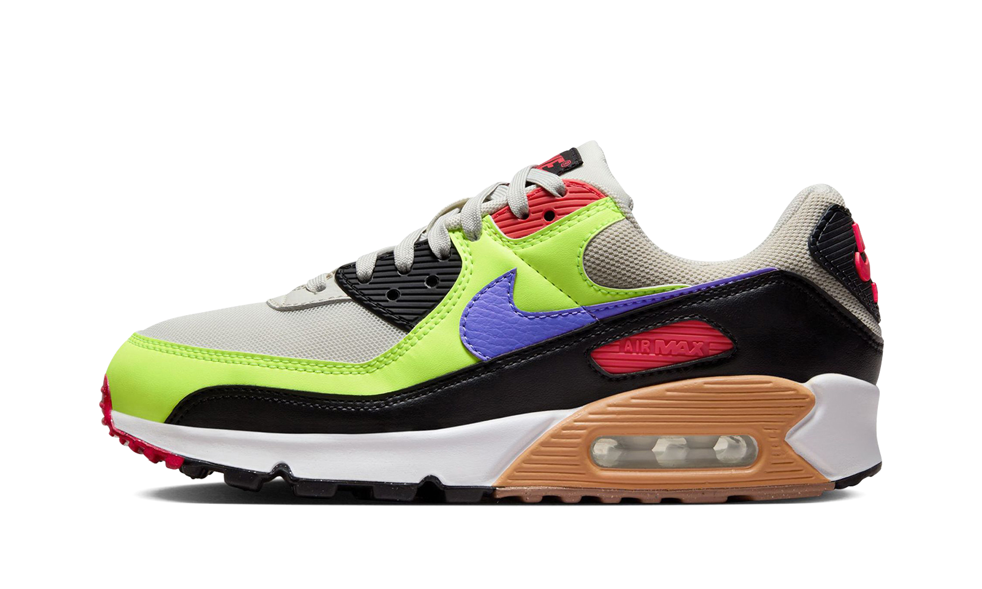 Air Max 90 WMNS "Volt Light Bone Ultramarine"
