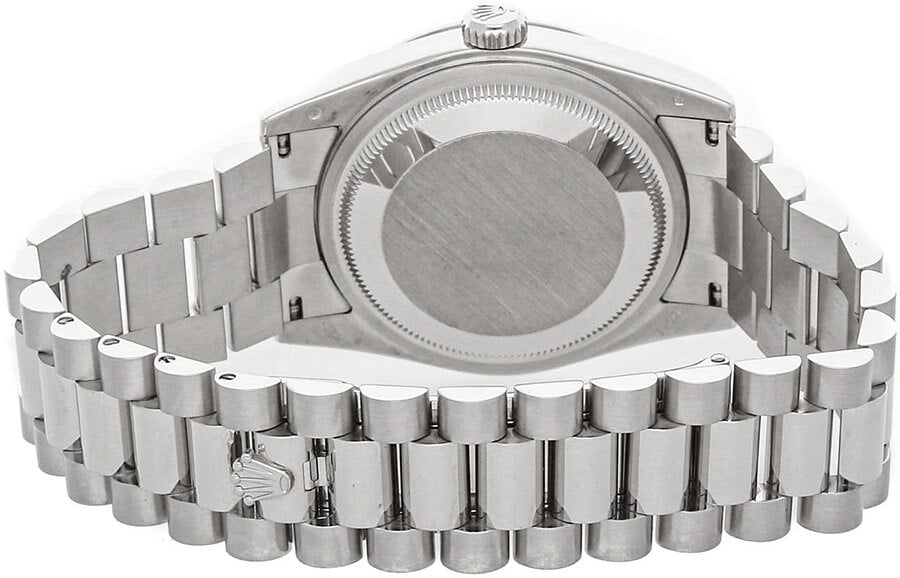 Rolex Day-Date 36 Solid 18K White Gold Watch 118389-0083