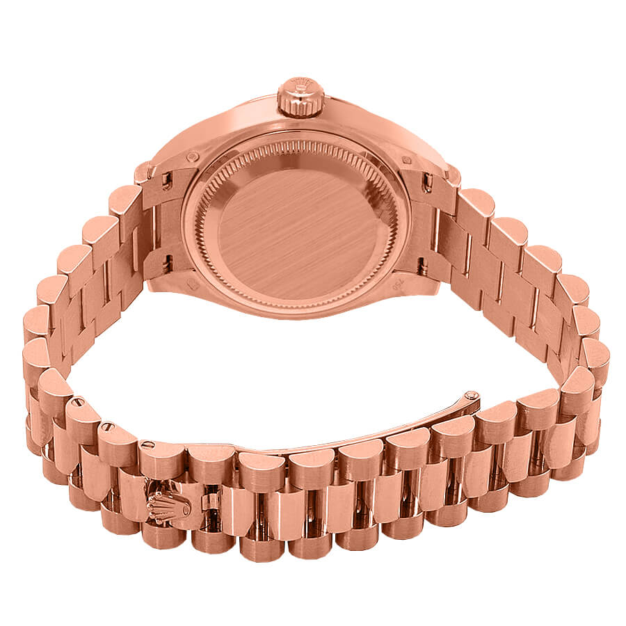 Rolex Datejust 31 Everose Gold President Bracelet Women's Watch 178275F-0017