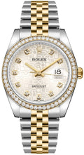 Rolex Datejust 36 Oystersteel & Gold Jubilee Bracelet Watch 116243-0002