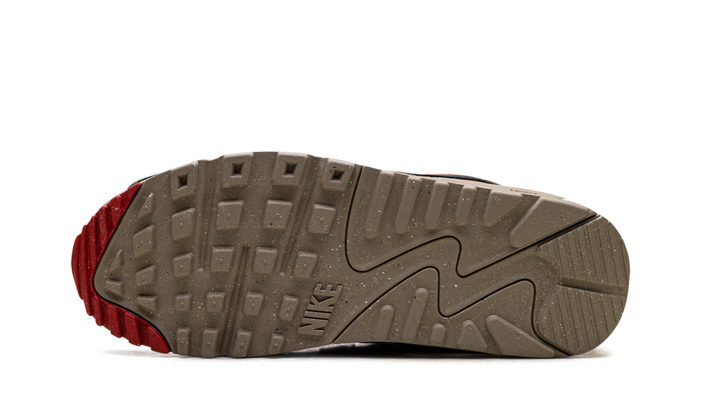Air Max 90 WMNS "Phantom Black Fire Red Light British Tan"